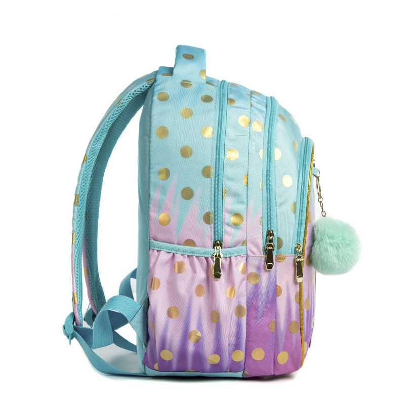 Bikab School Bag Backpack for Kids Backpacks for School Teenagers Girls Sequin Tower School Bags for Girls Girls School Supplies