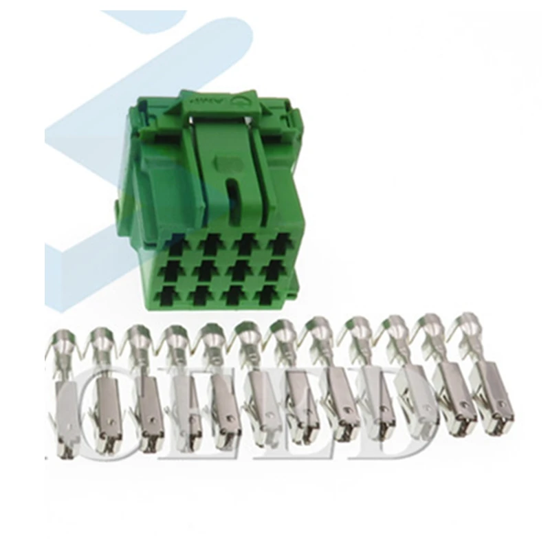 

12 Pin 1-967627 8-968972-1 Автомобильный CD проигрыватель кабель гнездо в сборе переменного тока автомобильный гнездовой разъем