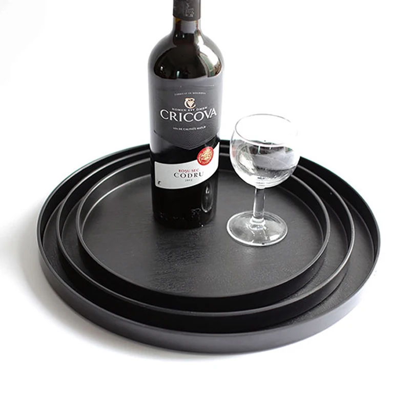 

Acrylic Tray Cosmetic Space-saving Plastic Tray Practical Dining Table Ornaments Transparent Size Hotel Catering Storage Tray