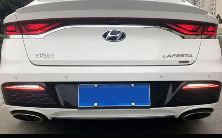 Автомобильный задний фонарь для Hyundai La Festa светодиодный 2018 ~ 2020 лет автомобильные