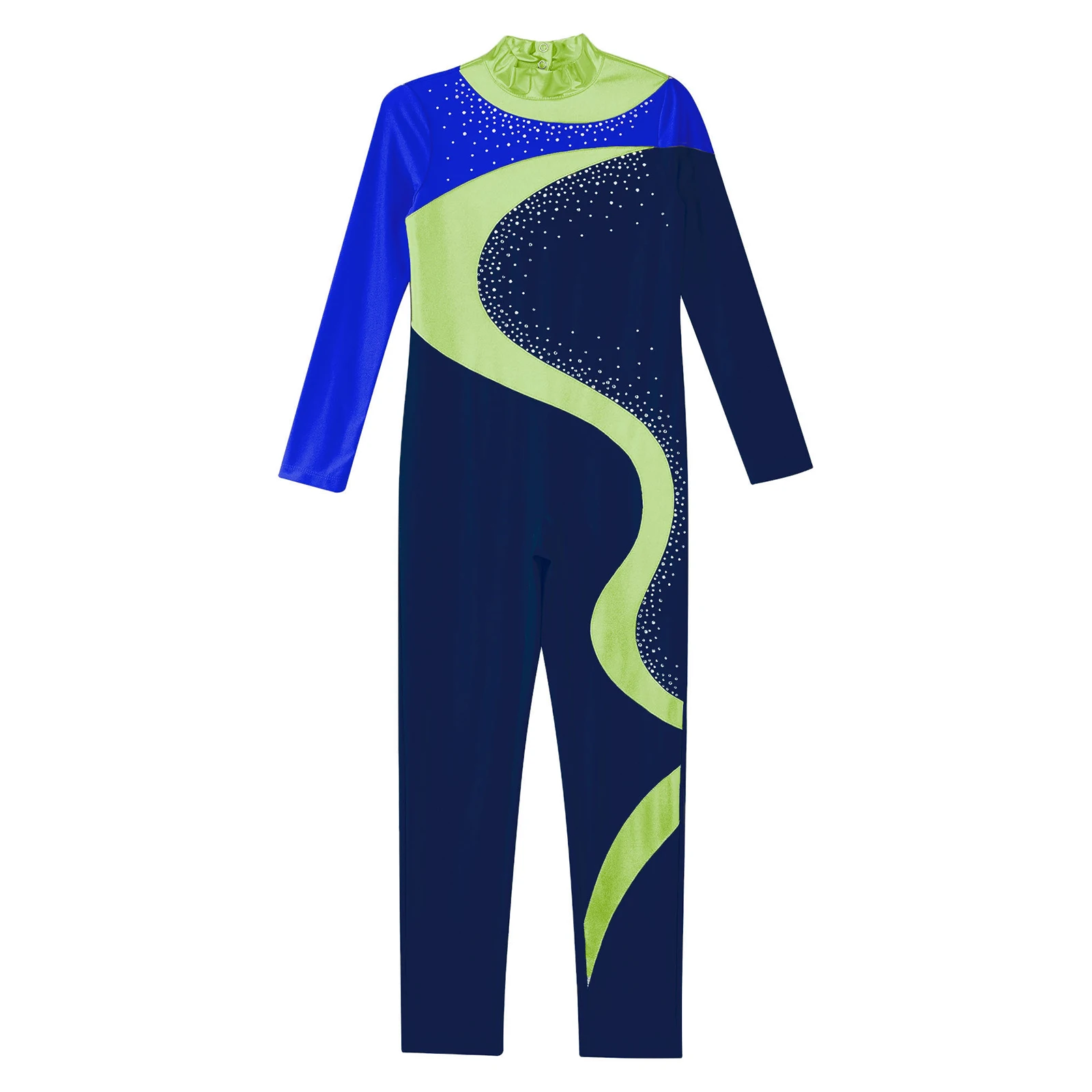 Комбинезон для девочек фигурного катания балерины гимнастики акробатики йоги