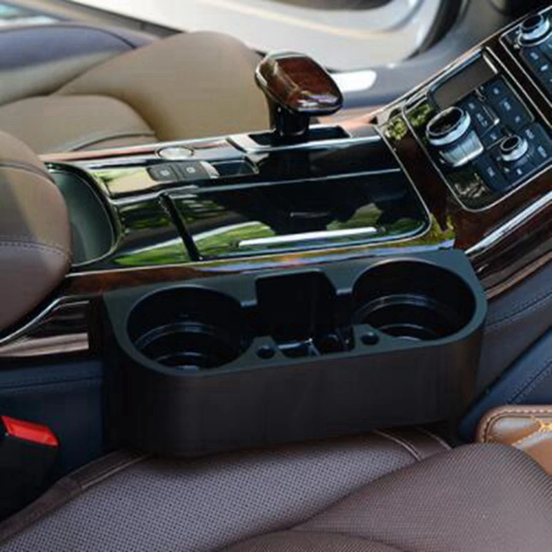 

Car cup holder car seat gap water cup beverage bottle mobile phone key storage rack bracket car decoration accessories
