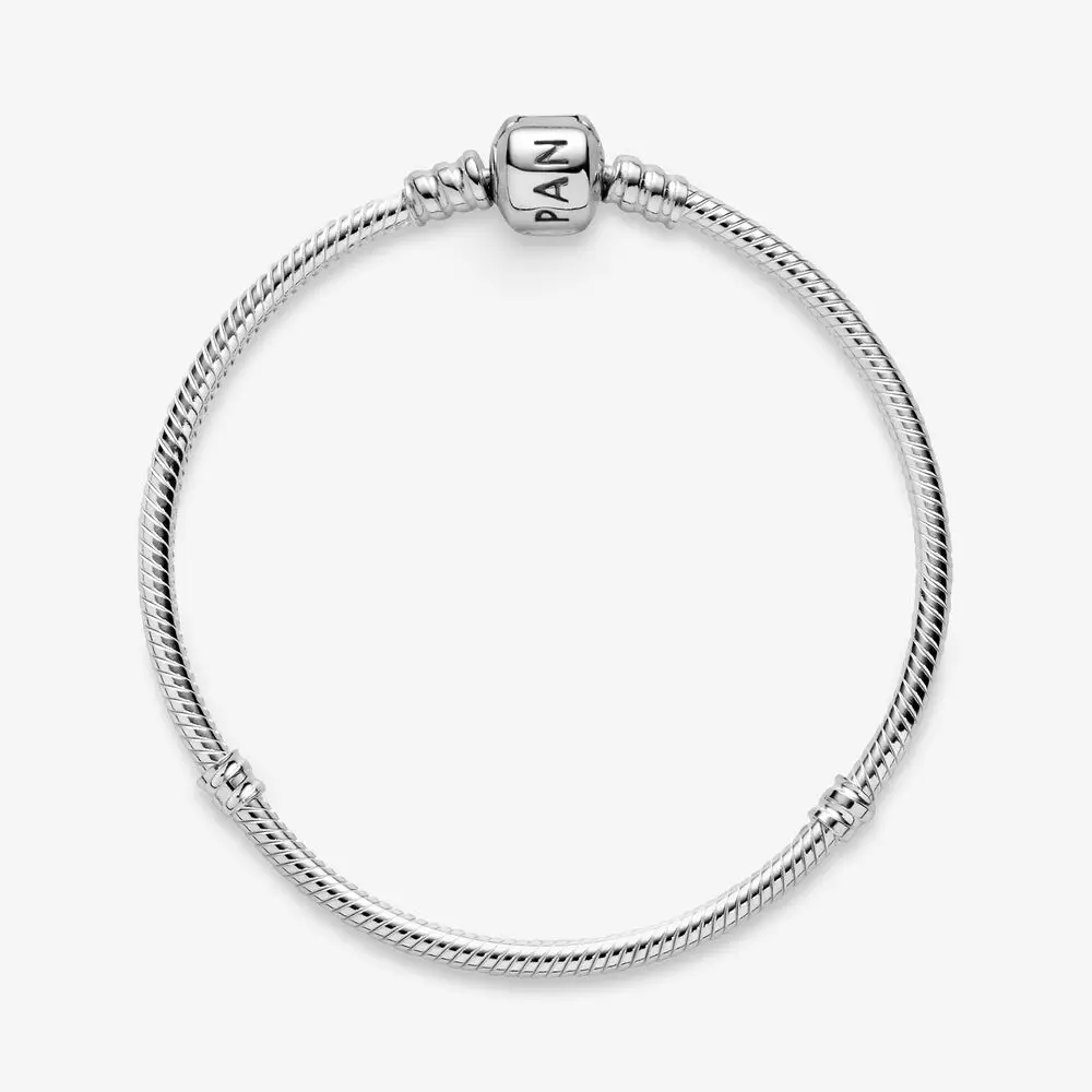 

Authentic Silver 925 Chain Charm Snake Bracelet Fit Diy Safety Chain Bead Original Bracelet Trendy Jewelry fashion Women Jewelry
