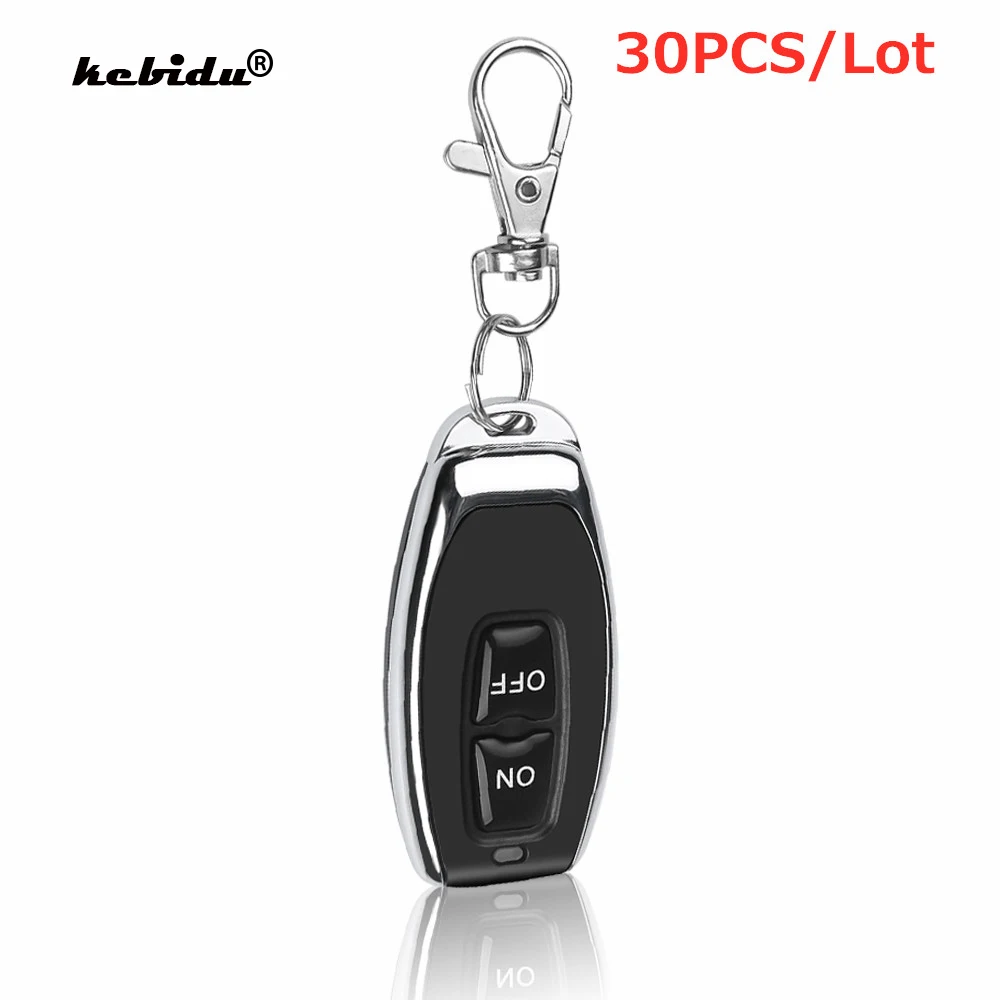 

30PCS Universal Wireless 433Mhz RF Remote Control Switch For AC 85V 110V 220V 1CH Relay Receiver Module 433 Mhz Remote Controls