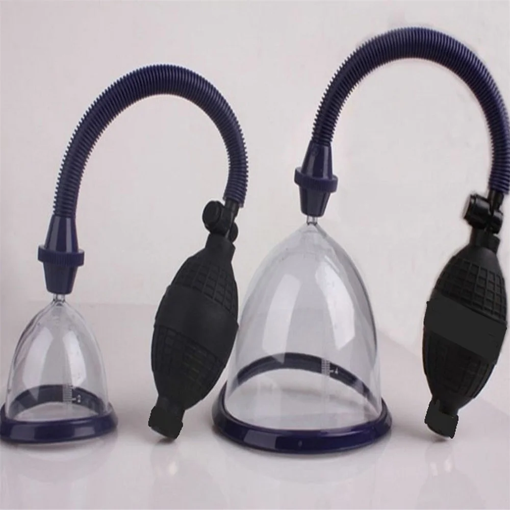 

Women 2 In 1 Manual Breast Pump Enlarger Enhancer Clitoris Massager Breast Enlargement Device Sexy Adults Flirting Toys Sexy