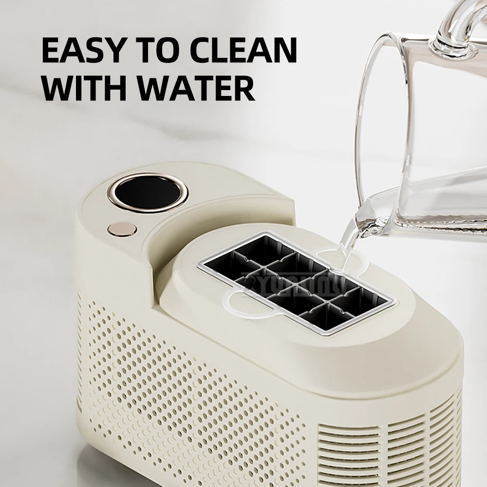 Настольный автоматический портативный аппарат для производства льда Mini 8 Solid Ice Maker (для кубиков льда) (art.: 3920d97ef846b) - 3920d97ef846b