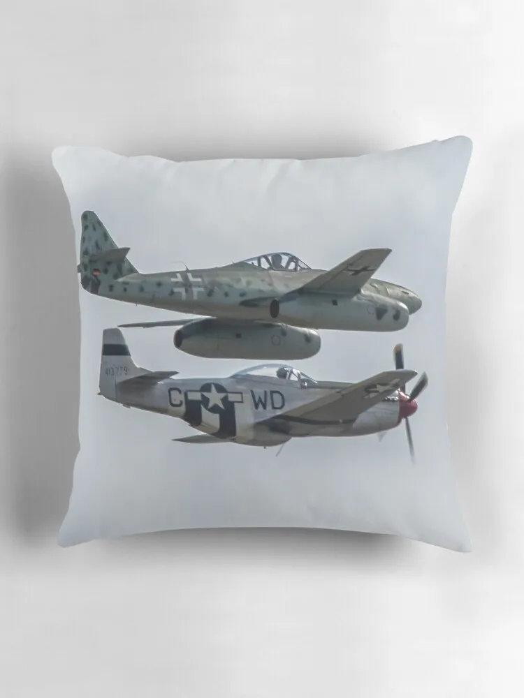 Декоративная подушка для подушки ME262 и P-51 Mustang Рождественские декоративные