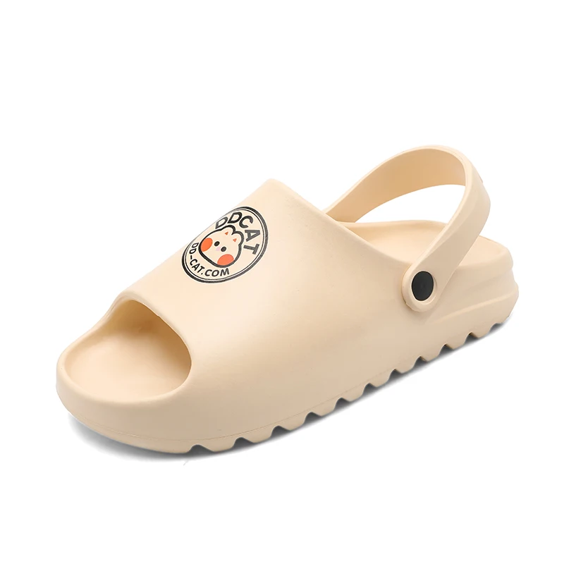 

Free Exchange DD Cat Inspired YZY Slides Slip On Breathable Summer Sandals Fish Mouth Summer Slippers For Men Women