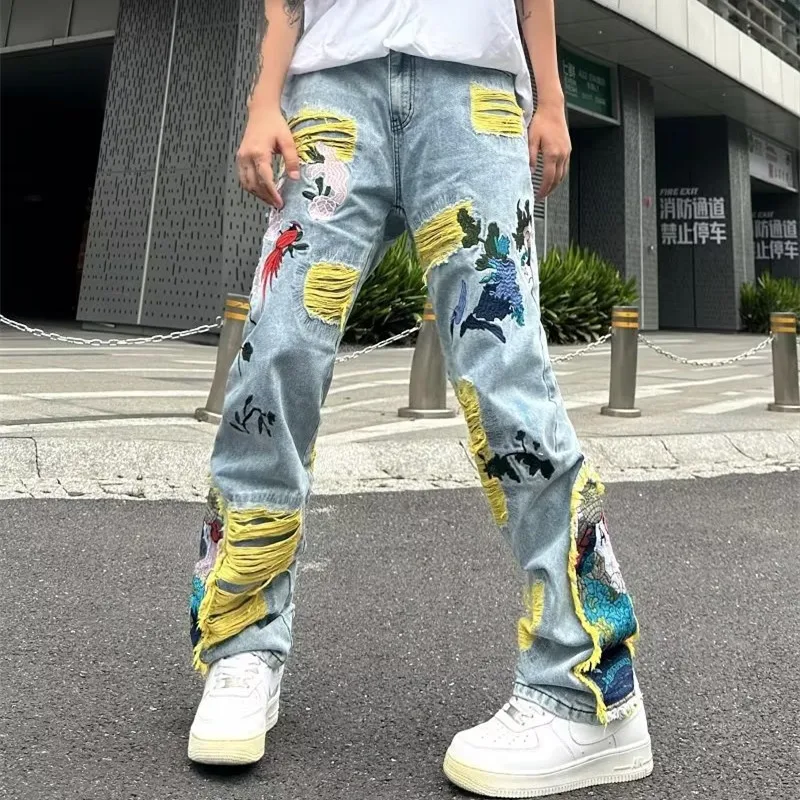 Мужские джинсы FANWEILIN Jnco