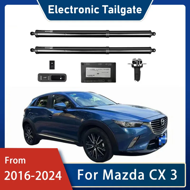 Фото Автомобильный электрический задний багажник для Mazda CX-3 CX3, автомобильный подъемник, автоматическое открытие багажника, электродвигатель для управления багажником №1