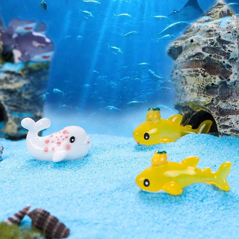 1 шт. морское животное Акула Кит морская рыба модель аксессуары для рукоделия
