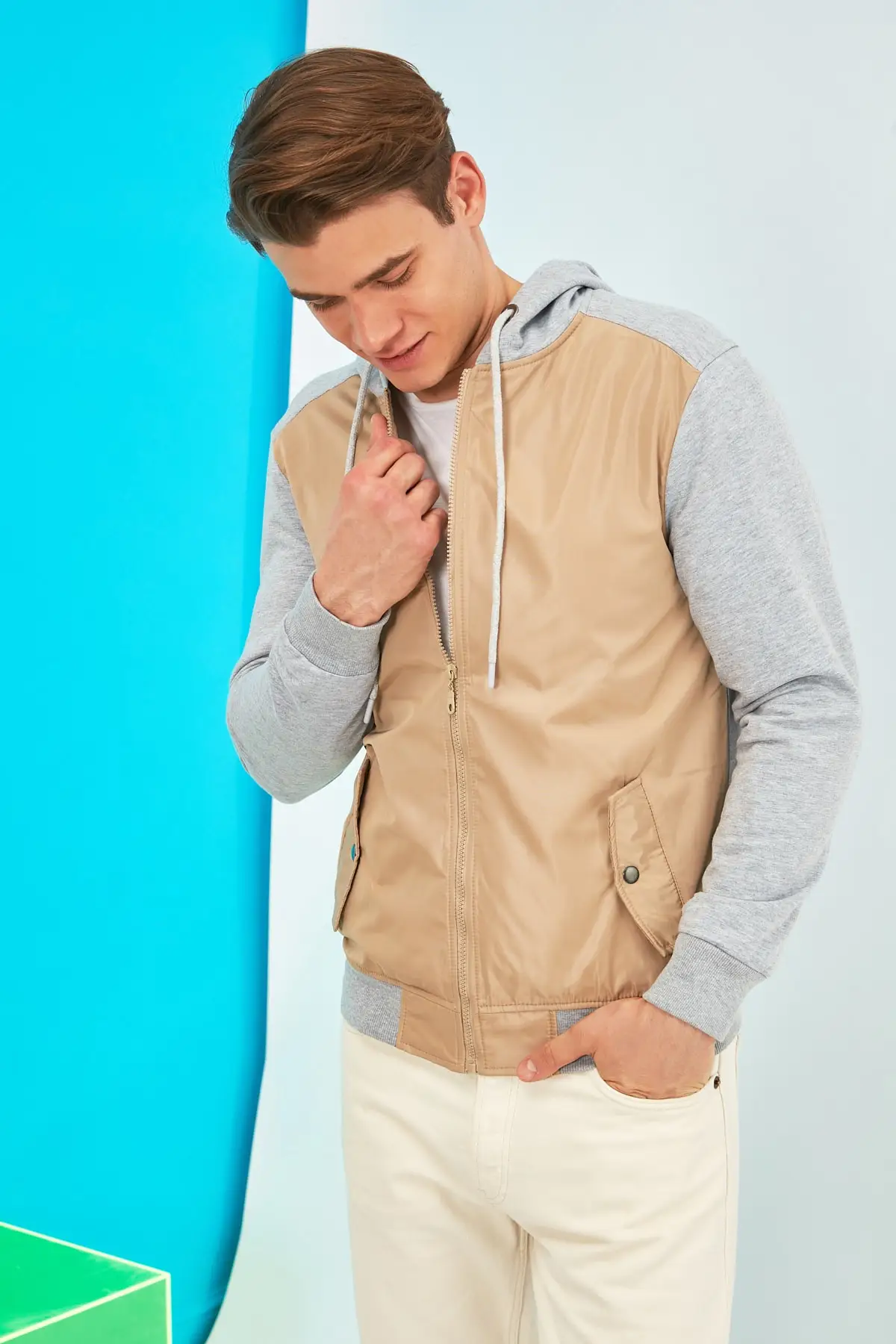 

Trendyol Men Hooded Coats TMNSS21MO0059