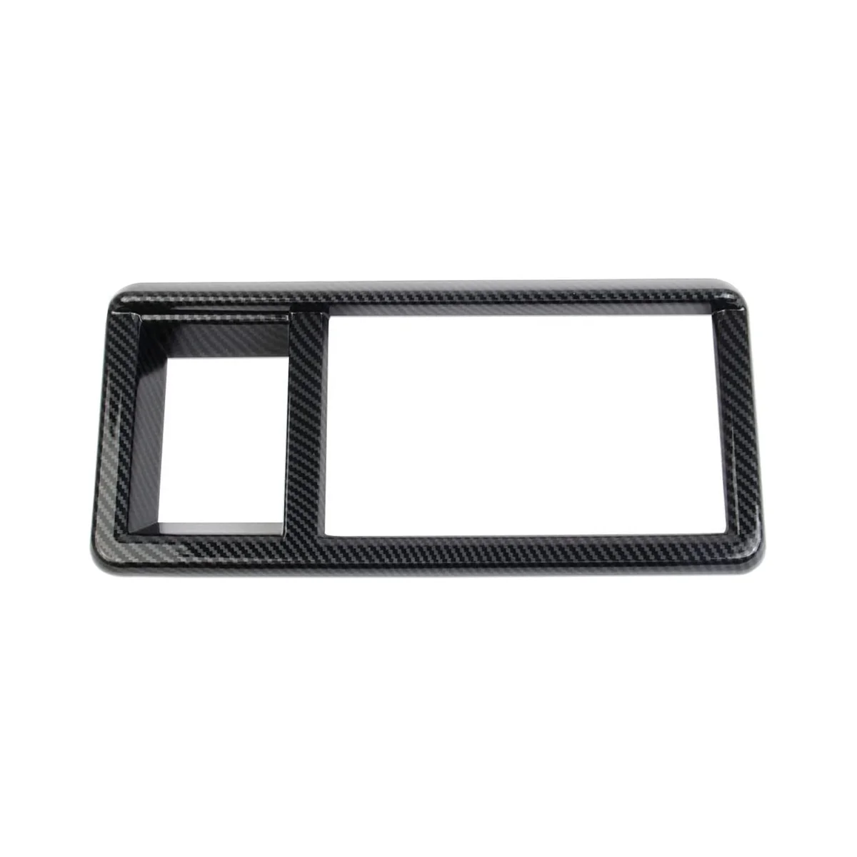 

Central Navigation Screen Panel Cover Trim for Ford Maverick 2022+ Accessories ABS Carbon Fiber