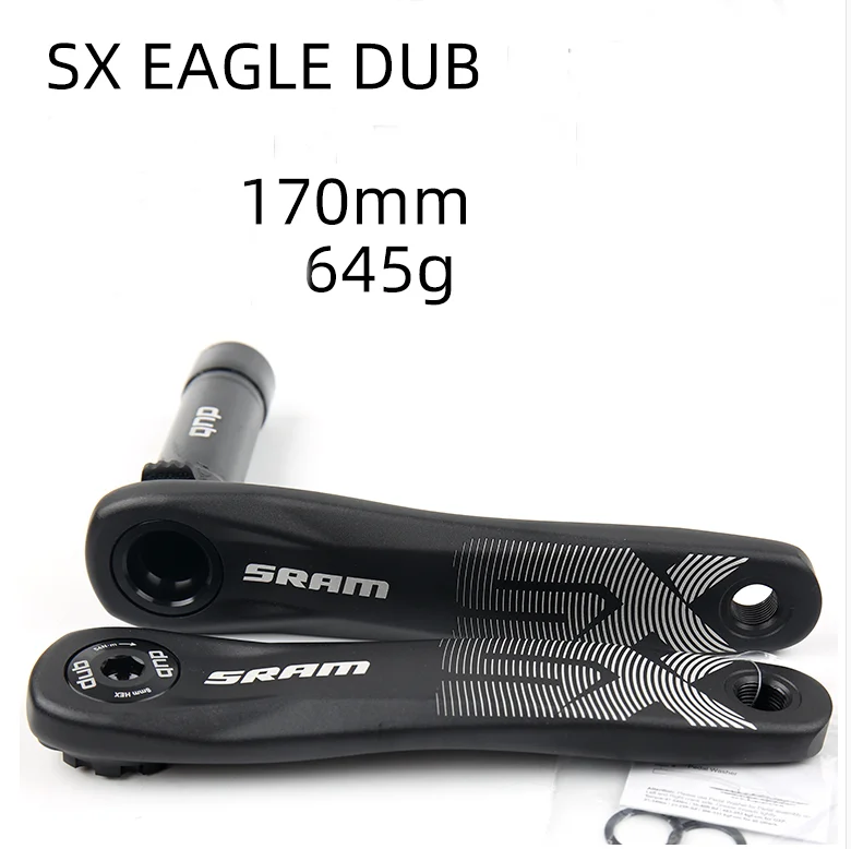 

SRAM SX EAGLE CRANK ARM All new fully featured Eagle crankset. Now offering more Eagle™ options than ever before.