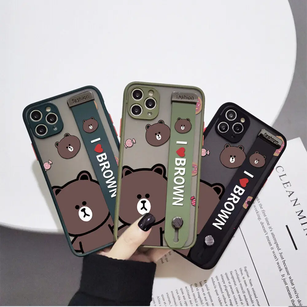 

NOHON Case For VIVO Y11 Y15S Y19 Y20 Y50 Y51 Y52S Y53 Y66 Y67 Y70S Y72 Y73S Y85 Y91C Y93 BEAR Back Cover