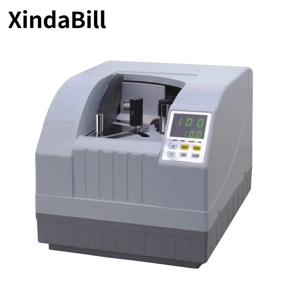 

Ready to Ship Multiple Currencies Vacuum Bundle Machine Strapping Cash Counting Machine Bill Money Banknote Counter New Arrived