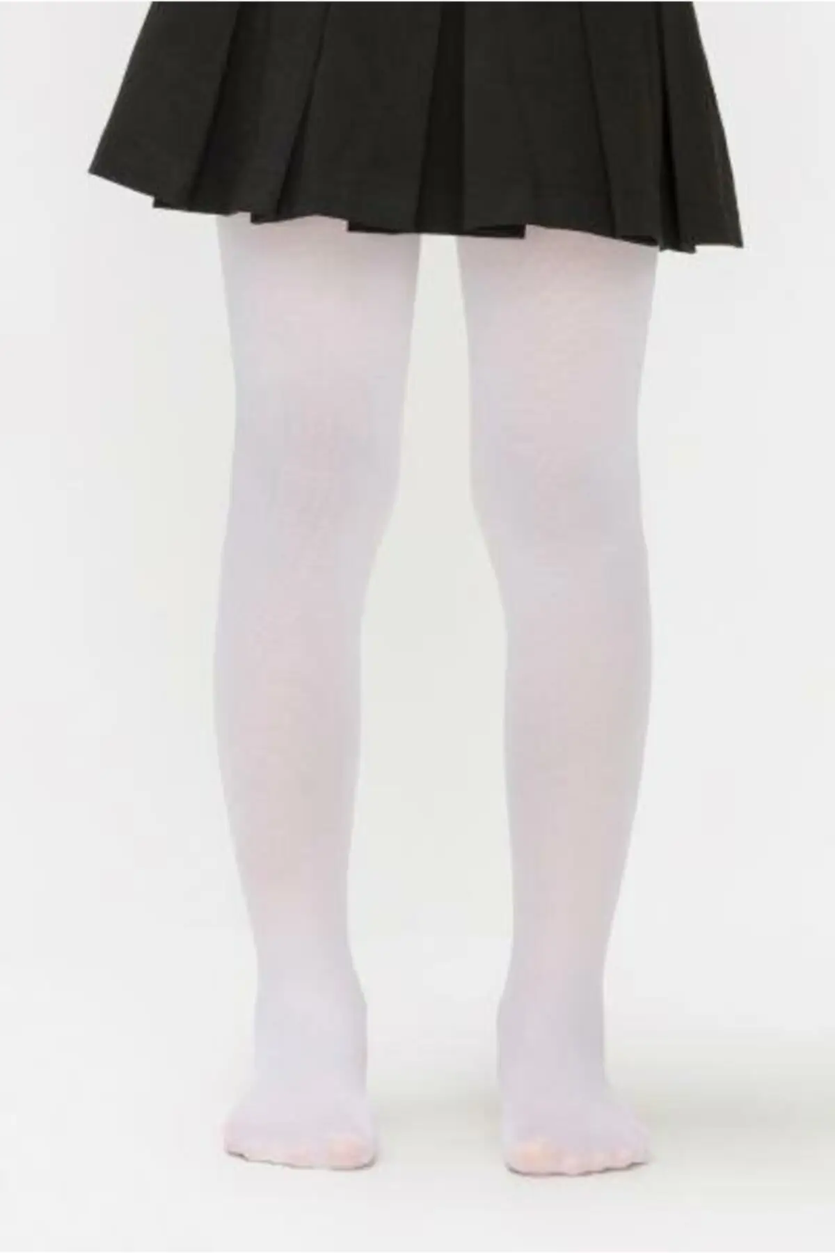 

Female Child Micro 50 Pantihose Daily Pantyhose socks To Escape-proof White Single Flat