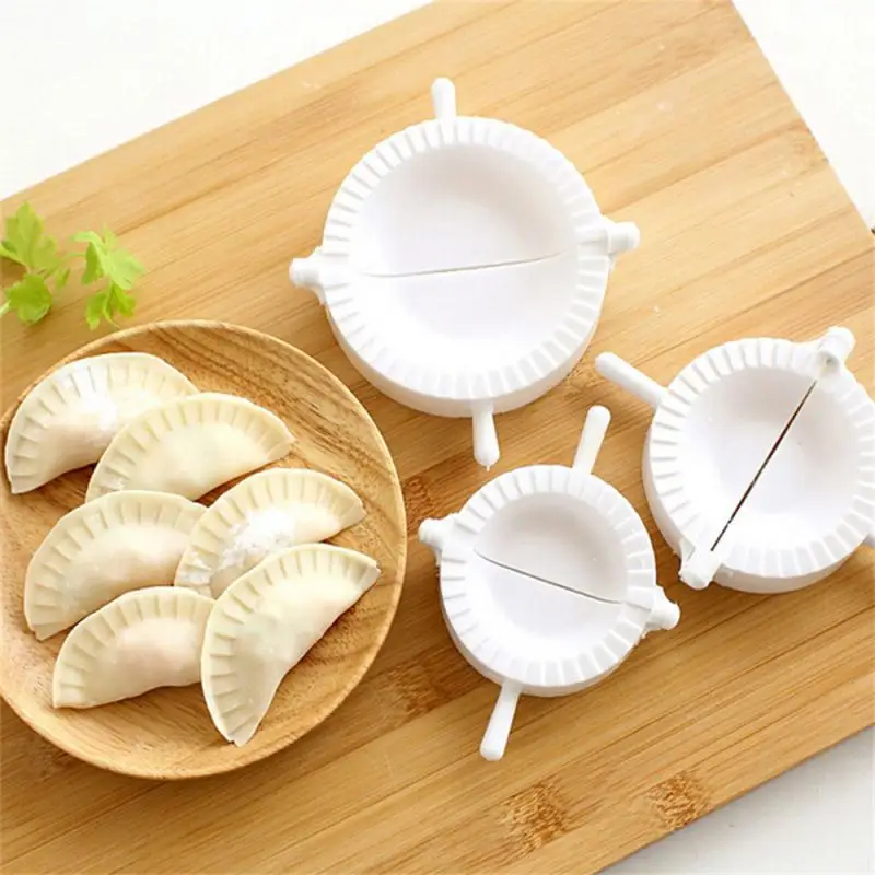 

3Pcs 7CM/8CM/10CM Dumpling Molds Plastic Pie Ravioli Dough Press Mould Cooking Pastry Jiaozi Maker Chinese Kitchen Accessories