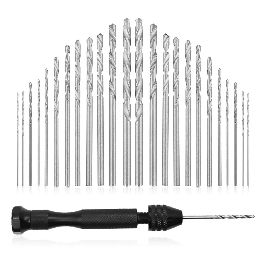 

26 шт./набор, высокоскоростные стальные сверла
