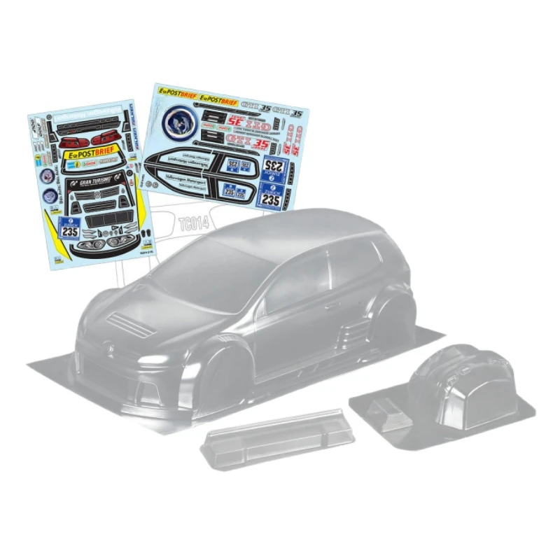 

TC014 1/10 Golf GTI, 190 мм для Tamiya TT01 TT02 HPI Kyosho