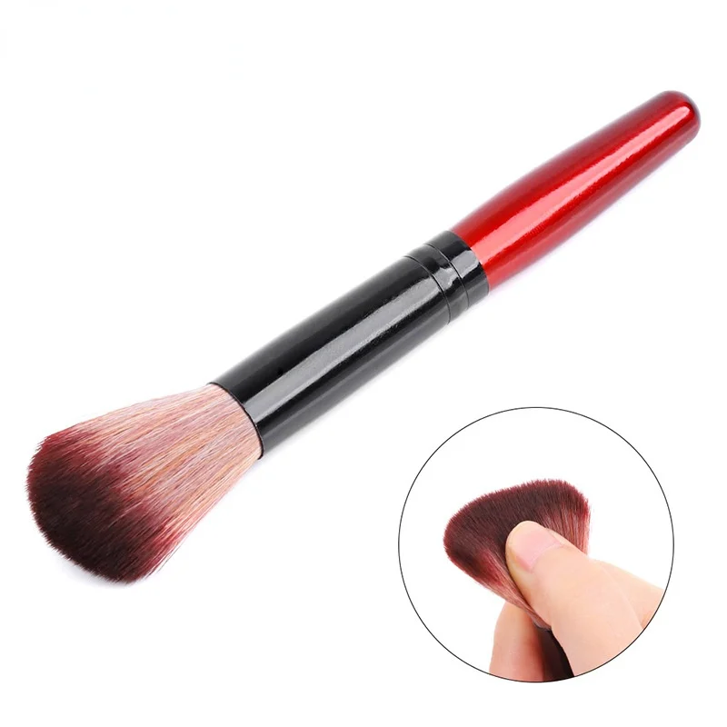 

1pc Soft Powder Big Blush Foundation Lady Makeup Brush Cosmetic Tool Make Up Cosmetic Large Single Brush Facial