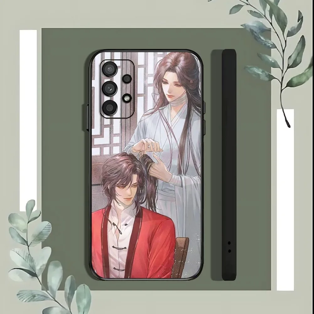 Hua Cheng Xie Llian Phone Case For Samsung Galaxy A52 A12 A51 S21 Edge S22ULTRA S23 S24 Plus Ultra Black Cover