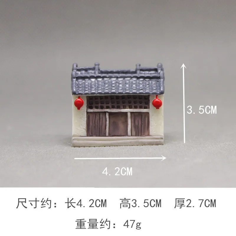 

Мини-модель здания Цзяннана из смолы