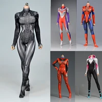 in stock 16 bodysuit sexy female high stretch delicate knitted fabric one piece spider girl tights stretch 3d printing model