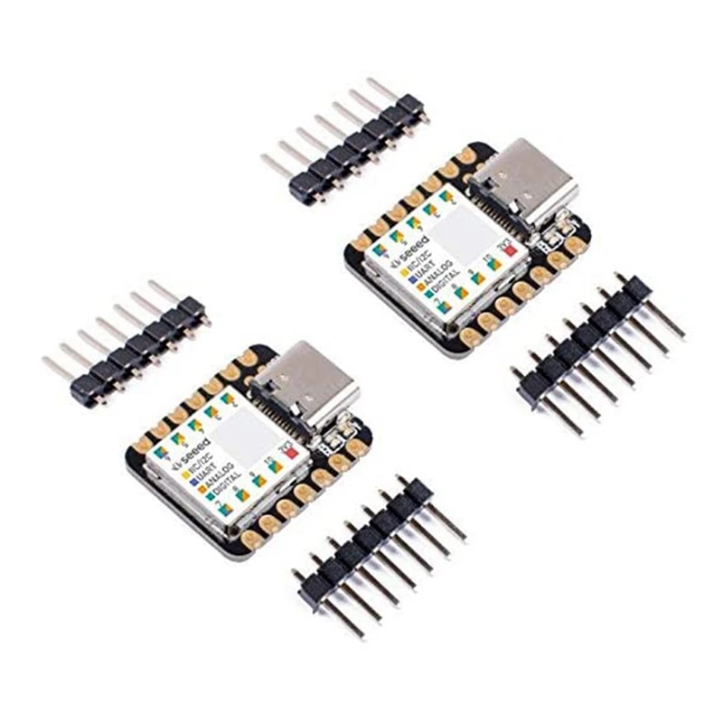 

2X Type-C Seeeduino XIAO Microcontroller SAMD21 Cortex M0+ Nano 48MHZ SPI I2C Interface For Arduino IDE/IOT System Tool