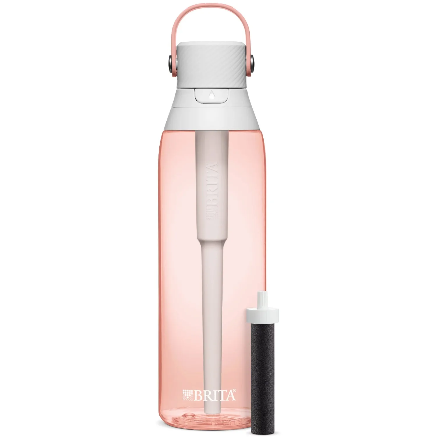 

Premium Leak Proof Filtered Water Bottle, Blush Pink, 26 oz