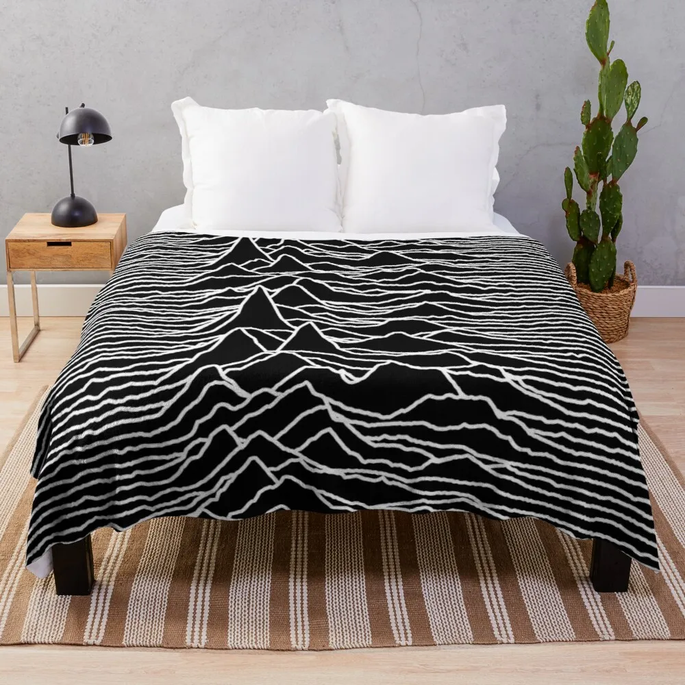 

Unknown pleasures [d01] lance cobertor de cabelo cobertor para o bebê