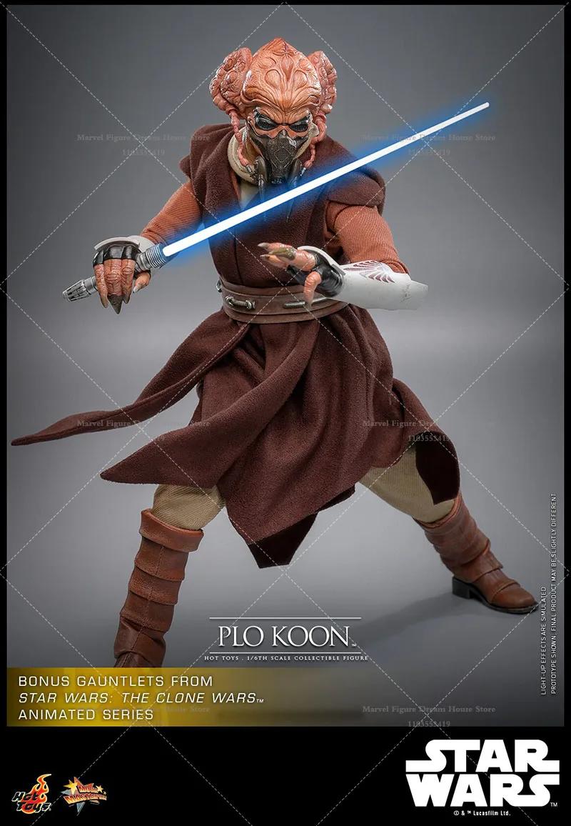 Фото Фигурка солдата HOTTOYS MMS785: Электрический Дорин Кел Дор и Пло Куун, масштаб 1/6, уникальный дизайн, полный комплект, 12 дюймов №5