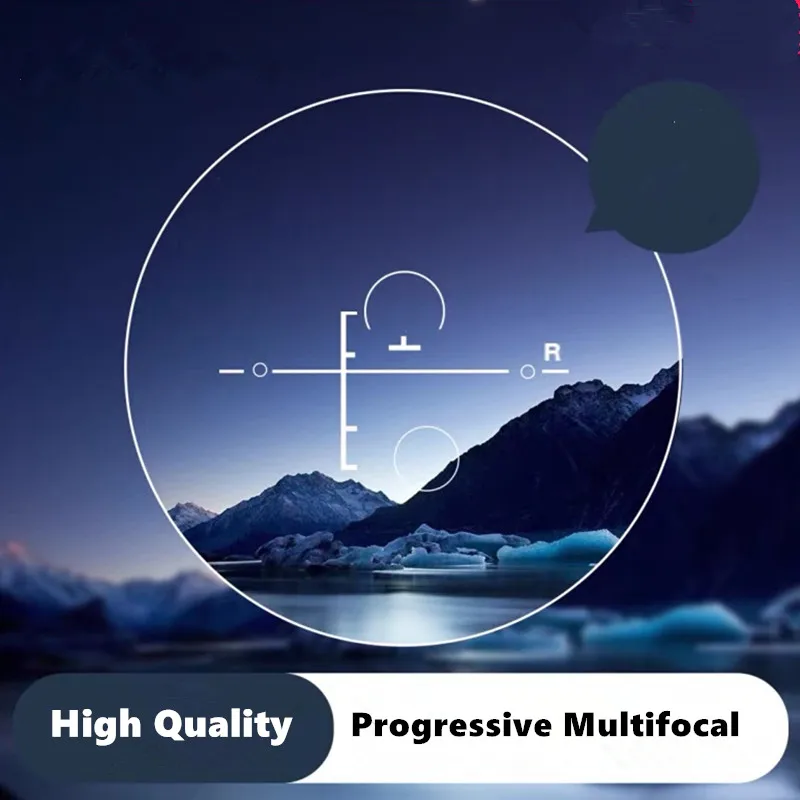 Асферические мультифокальные прогрессивные линзы по рецепту See Far&ampRevight