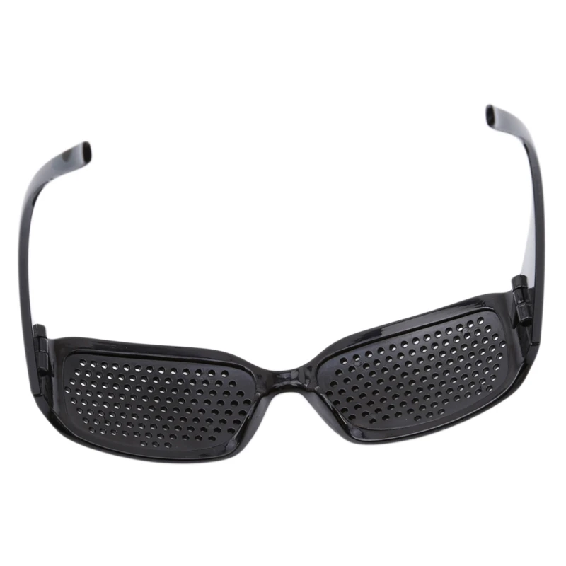 

Anti-Fatigue Glasses Goggles Pinhole Black Microhole Glasses Cut Back Computer Radiation Cut Back Light Stimulation Glasses