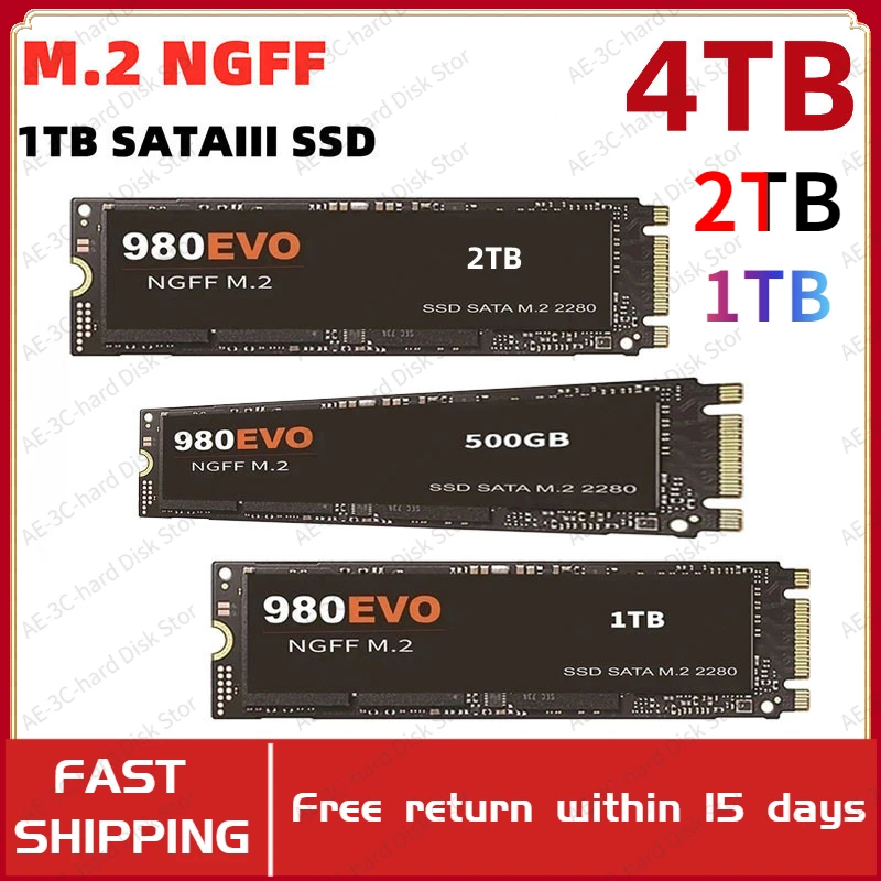 

Original 4TB M.2 SSD 4/2TB NGFF SSD hard Drive 980EVO NVMe pcie 970 PRO Hdd Hard Disk Internal Hard Disk For Laptop/Desktop/mac