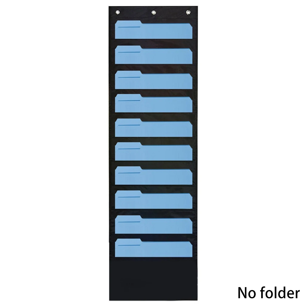 

Папка-органайзер большого размера из ткани Оксфорд для журналов, 10 карманов