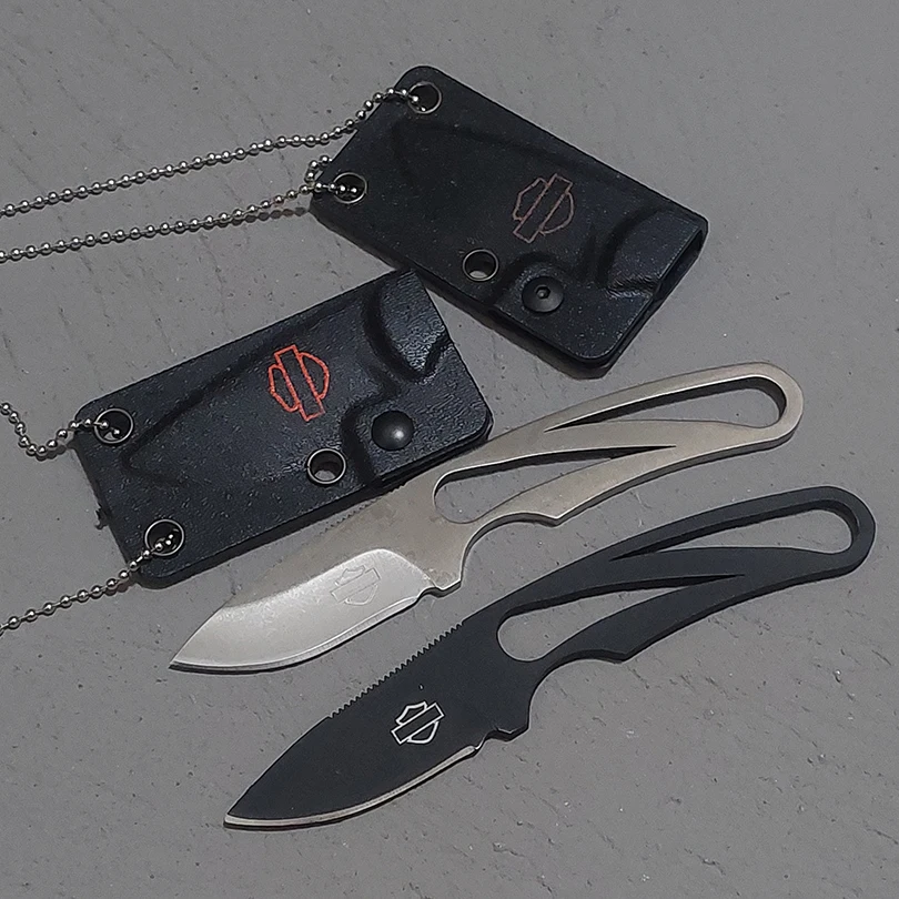 

ToughKeng, маленькое ожерелье из холодной стали, нож с фиксированным лезвием, карманный многофункциональный нож из нержавеющей стали, Новинка