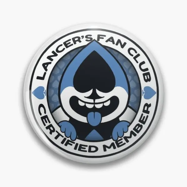 

Lancer Is Fan Club Certified Member Customizable Soft Button Pin Decor Cartoon Collar Clothes Brooch Jewelry Hat Badge