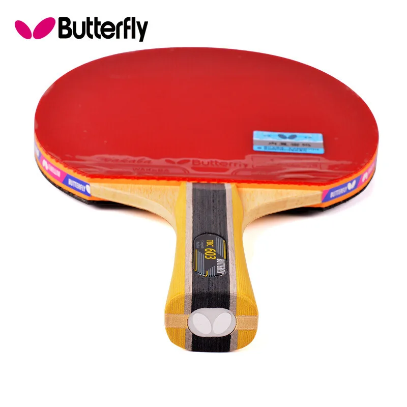 Ракетка для настольного тенниса Butterfly 601 брендовая горизонтальная ракетка butterfly