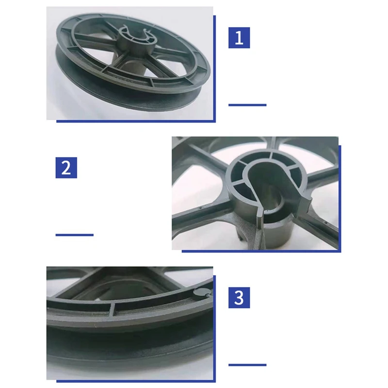 2X подходит для моторного шкива стиральной машины 202795