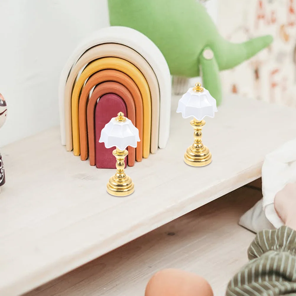 Кукольный домик настольная лампа декор настенный светильник мини-диван