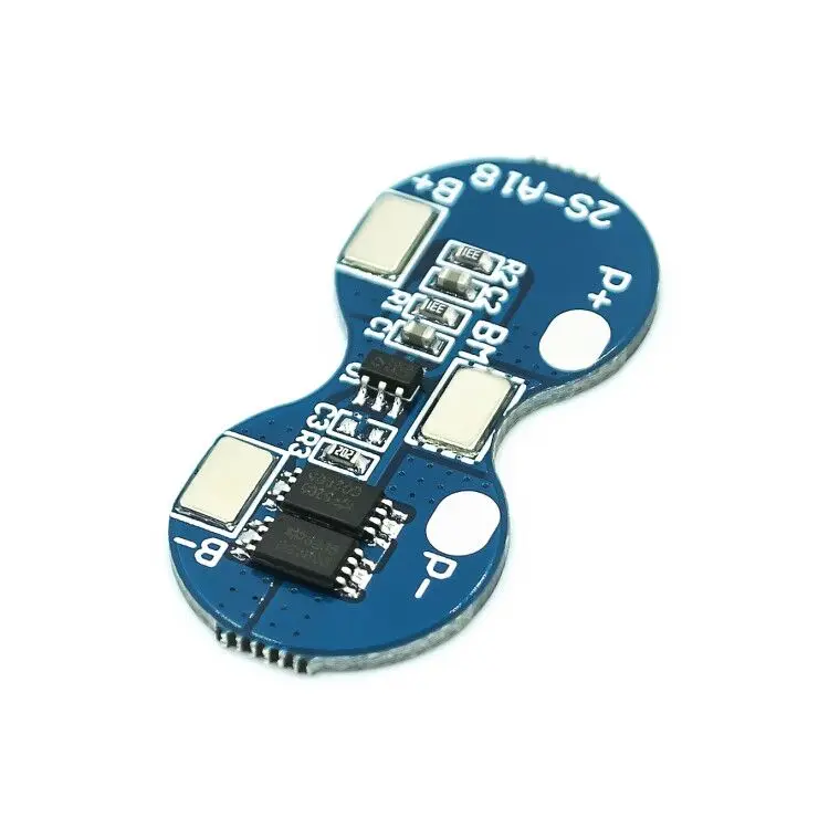

2S Li-ion 18650 Lithium Battery Charger Protection Board 7.4V Overcurrent Overcharge Overdischarge Protection 4A 2 Series BMS