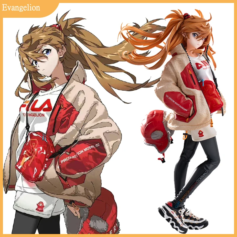 

25cm Neon Genesis Evangelion Eva Figure Asuka Langley Shikinami Action Figure Pvc Anime Collection Doll Toys Kids Gifts Model