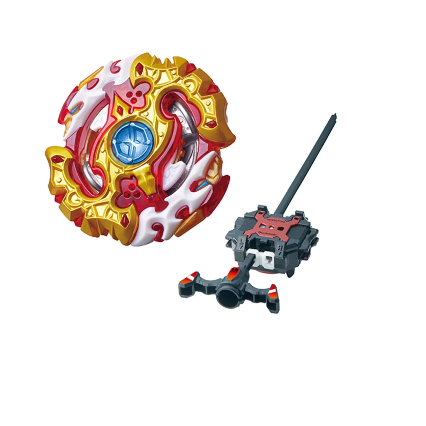 Фото Оригинальный набор GENUINE TT Beysplayer Beys B-100 Burst Spriggan Requiem .0.Zt Beysplayer B100 Starter с пусковым устройством, новый, в оригинальной упаковке. №1