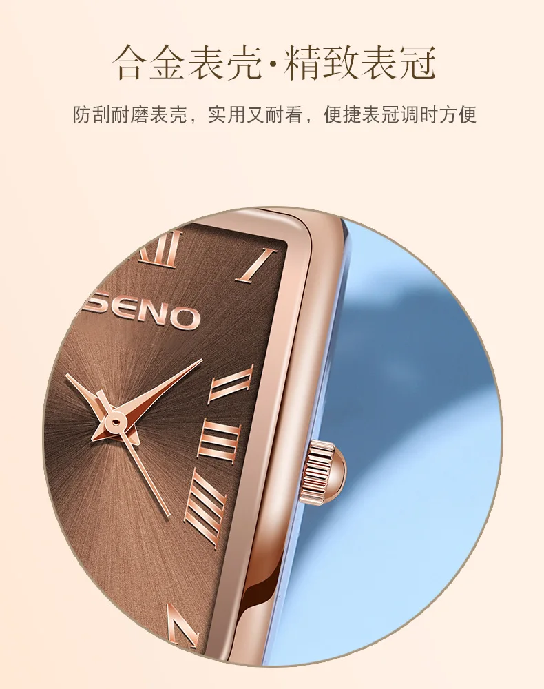 A generation watch retro small square watch Douyin live steel belt small dial watch women's quartz watch