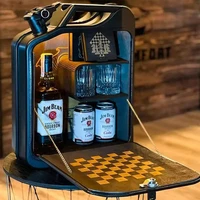 new jerry can canister mobile bar cabinet my cave my rules mini bar whiskey jerry can mini bar for husband for mens gift