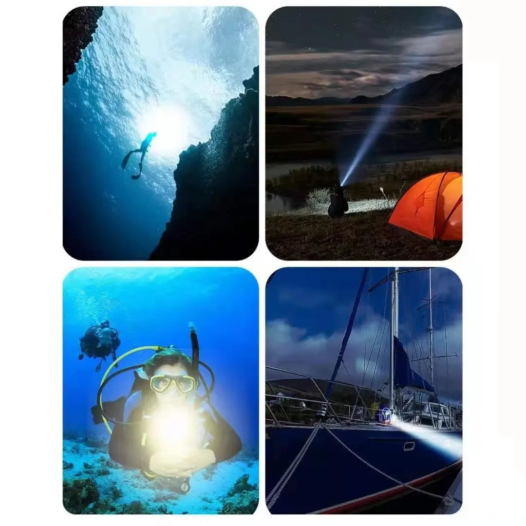 Фонарь для дайвинга Mateminco MTQ1 светодиодный фонарик XHP50.2 Max 2230 люмен подводного