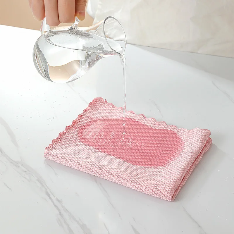 

Kitchen Cloth For Glass/windows/Dishs Cleaning Absorbent Household Cleaning Cloth