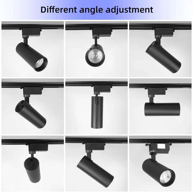 Диско-светильник RGB Светодиодный точечный светильник AJ набор Трековый рельсовый