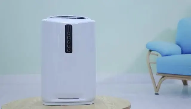 Enlarge 2021 Commercial Hospital Office Room Desk Top Anion Ionization Air Purifier With Hepa Filter